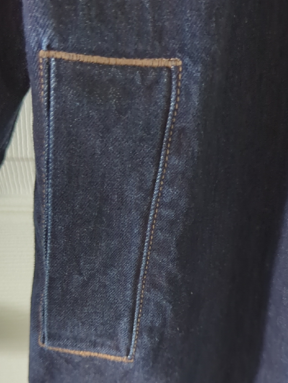 Old Navy Women's Dark Blue Denim Coat - Picture 3 of 10